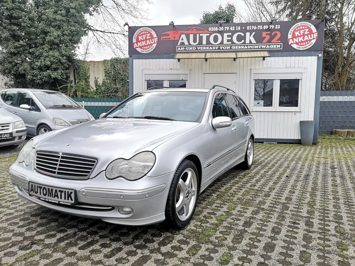Mercedes-Benz C 180 C 180 T Kompressor* Navigation * PDC * TÜV/AU * Silber - 1