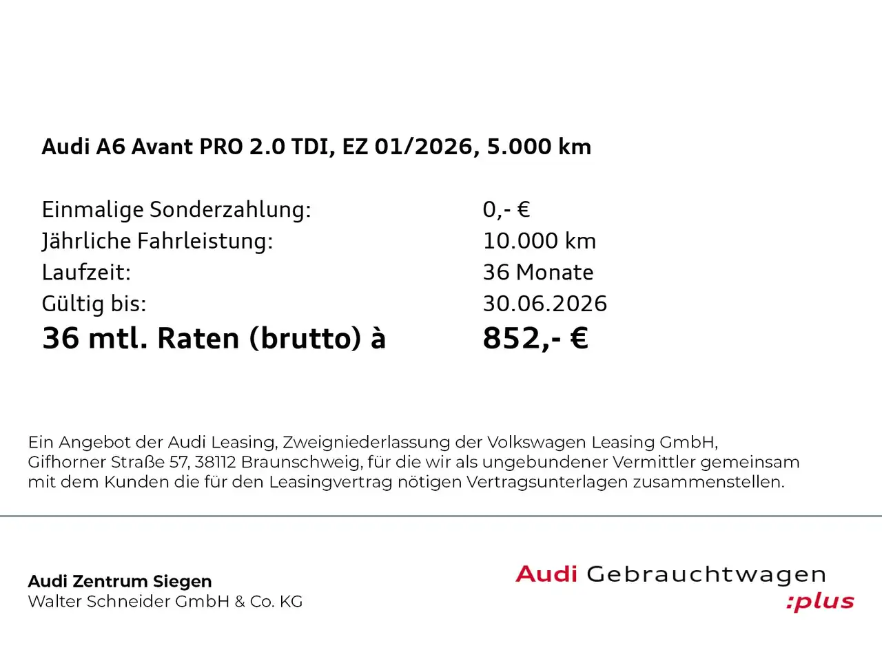 Audi A6 2.0 TDI quattro AHK*S-LINE*TECH PRO*STA 3