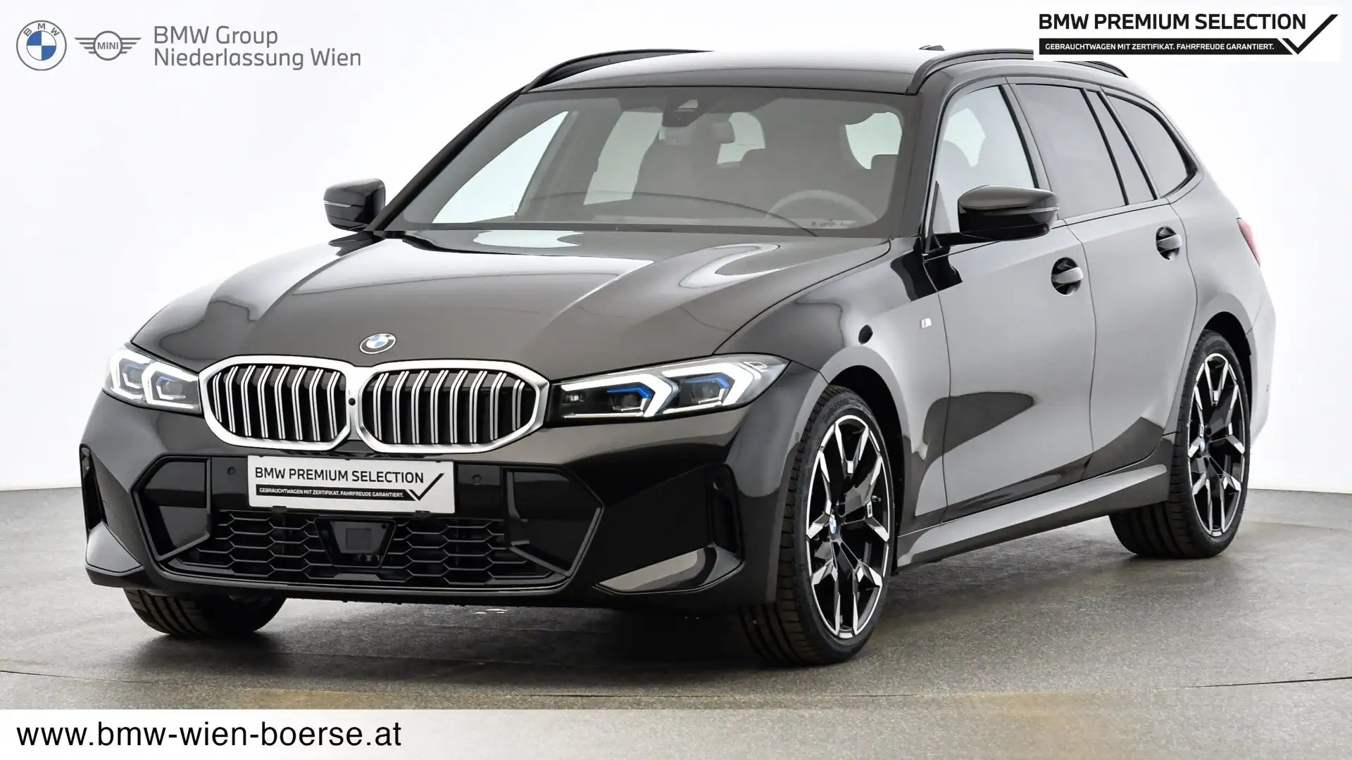 BMW 320 320d xDrive Schwarz - 1