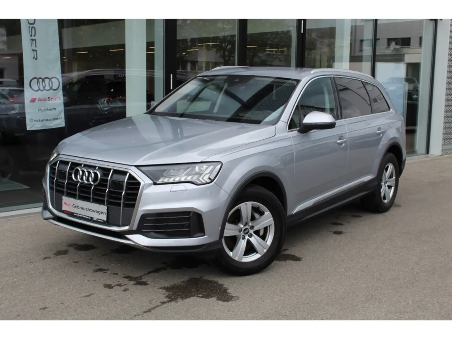 Audi Q7 50 TDI qu.Tiptr. MTRX*Sthzg*Tour*HeadUp*Assist!! Silber - 2