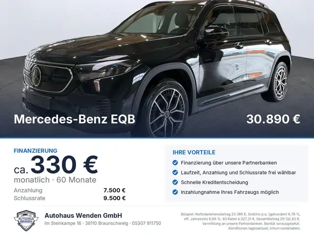 Mercedes-Benz EQB Progressive/HUD/Pano/360Kamera/Distronic