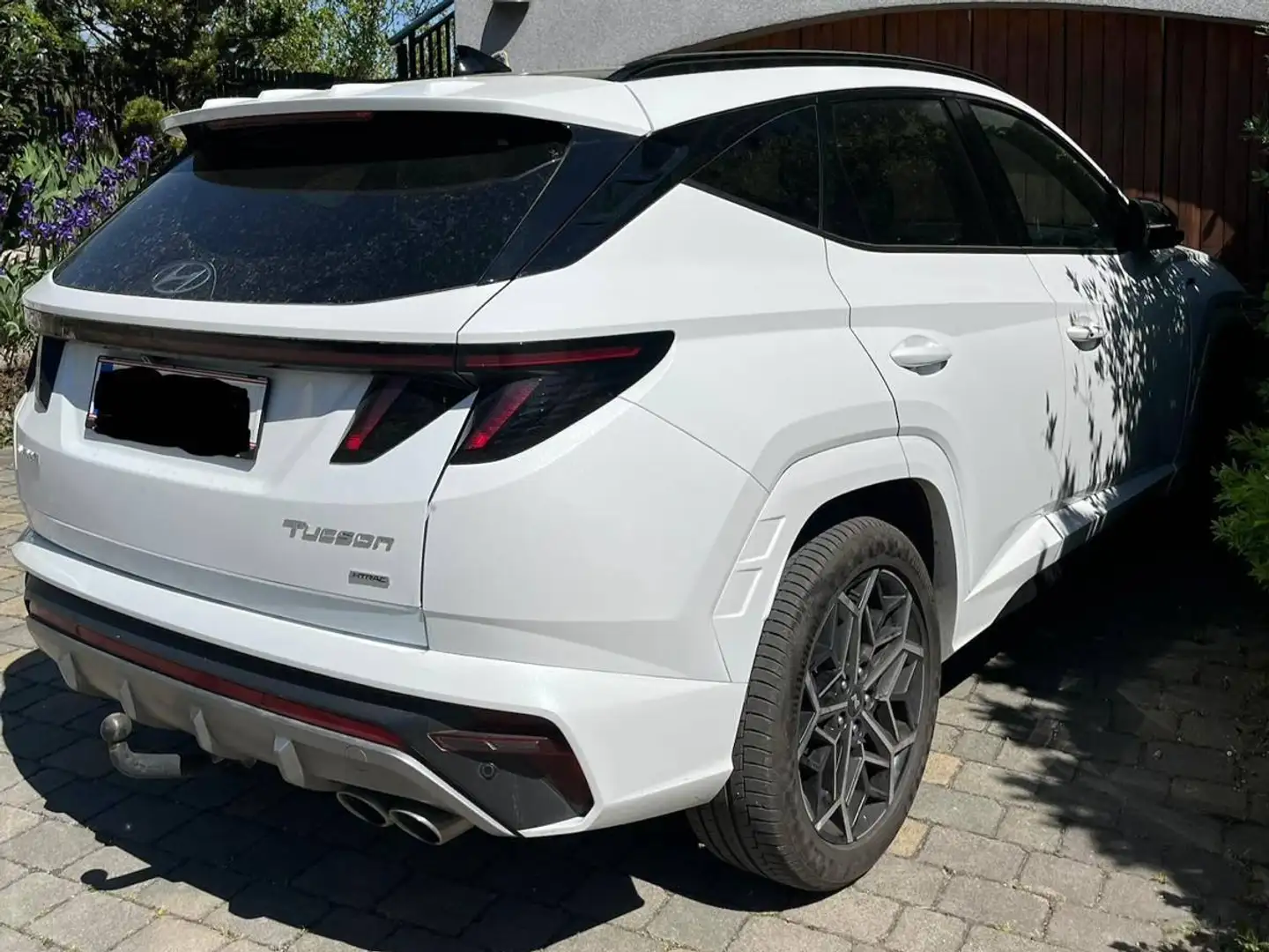 Hyundai TUCSON Tucson 1,6 CRDi 48V 4WD N-Line DCT N-Line Weiß - 2