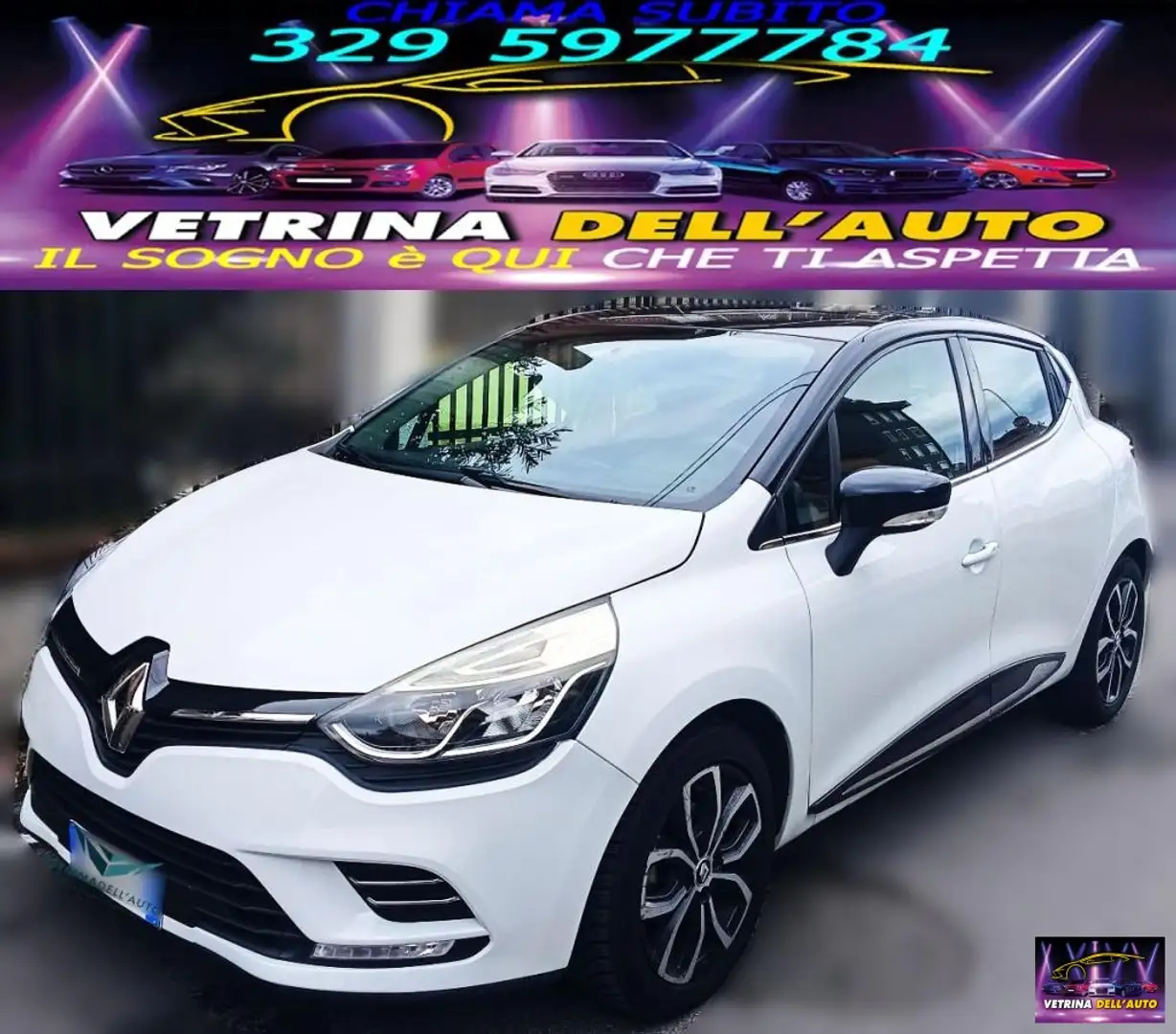 Renault Clio 1.2 75 CV 5p. Intens Blanc - 1