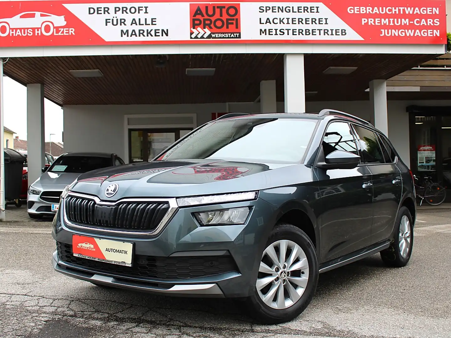 Skoda Kamiq 1,0 TSI Style DSG *1.Besitz, ACC, KESSY* Grau - 1
