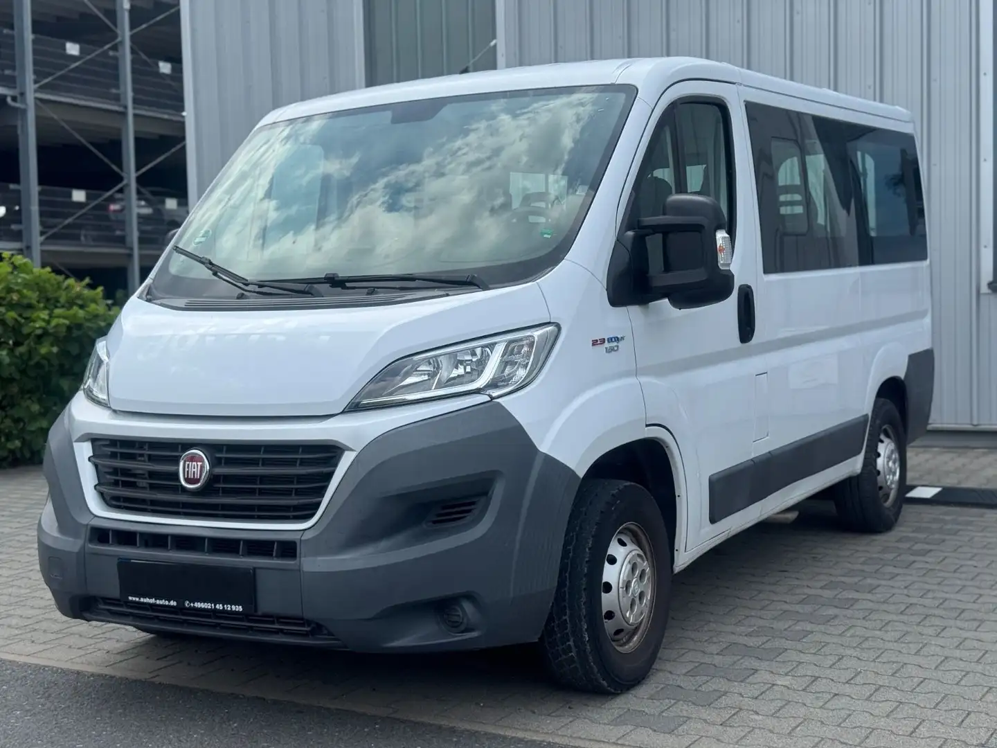 Fiat Ducato Kombi Professional 150 RS: 3M 8 Sitze Kli Bianco - 2