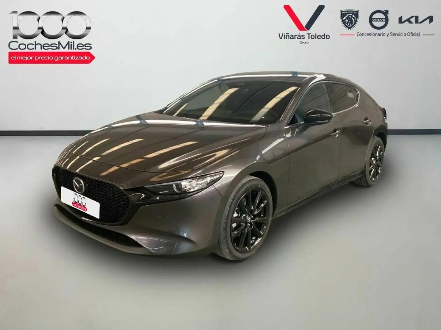 Mazda 3 2.5L ESKY G MHEV 103kW Homura Gris - 1