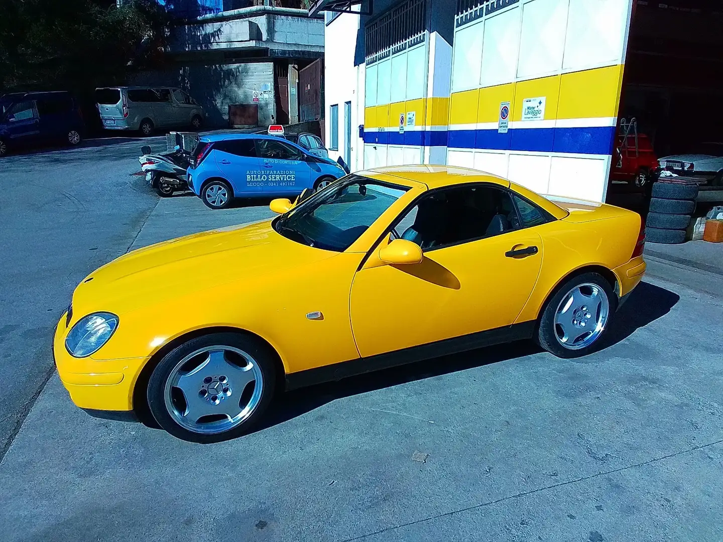 Mercedes-Benz SLK 230 230 kompressor yellowstone Jaune - 2