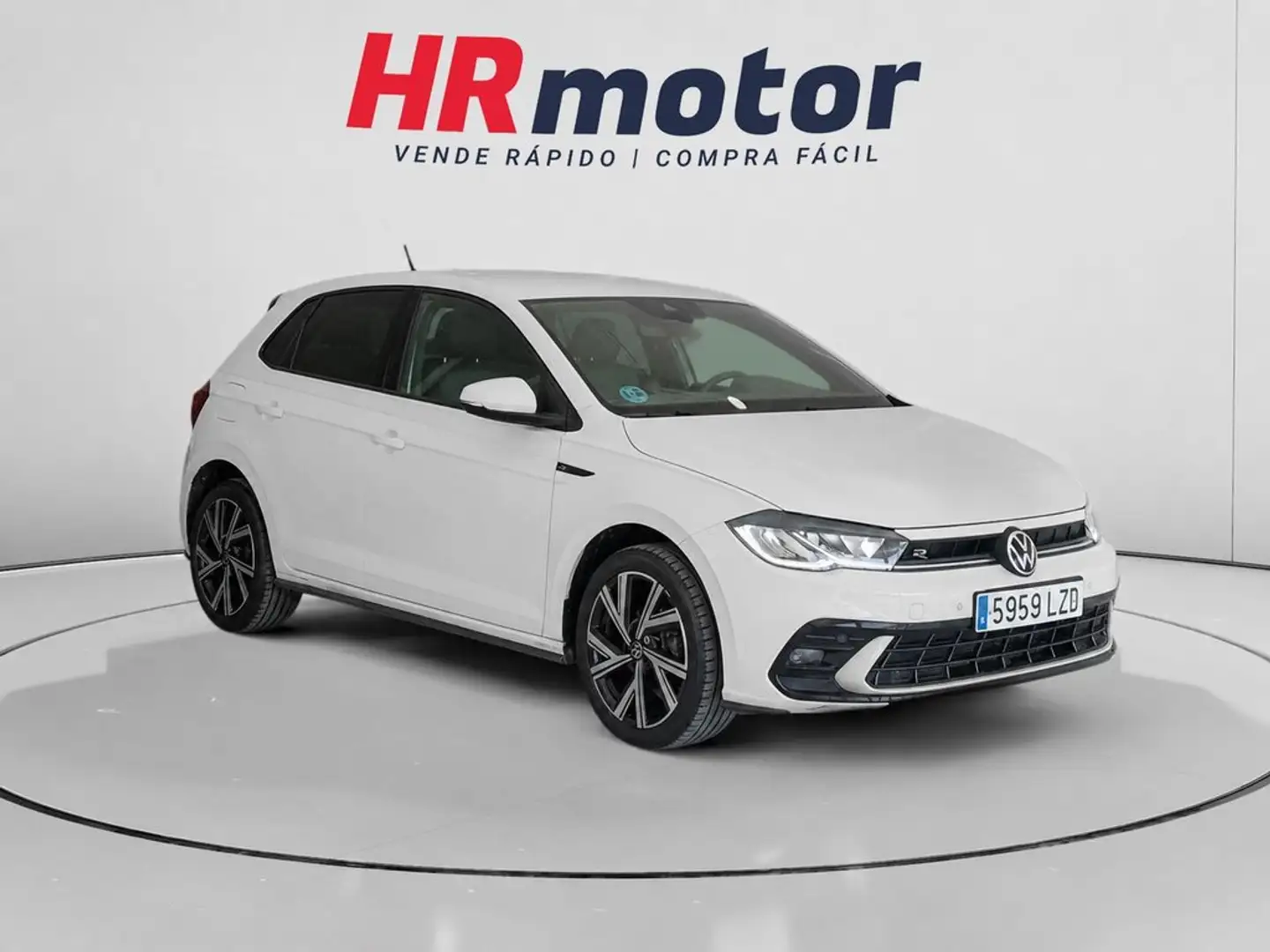 Volkswagen Polo 1.0 TSI R-Line 70kW Gris - 1