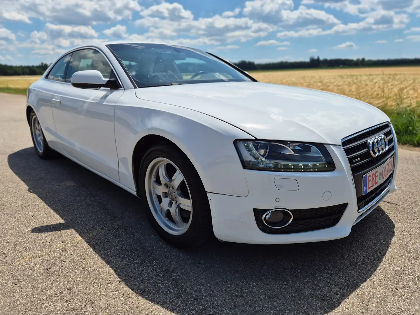 Audi A5 2.0 TFSI quattro *1.Hand mit Superausstattung* Weiß - 2