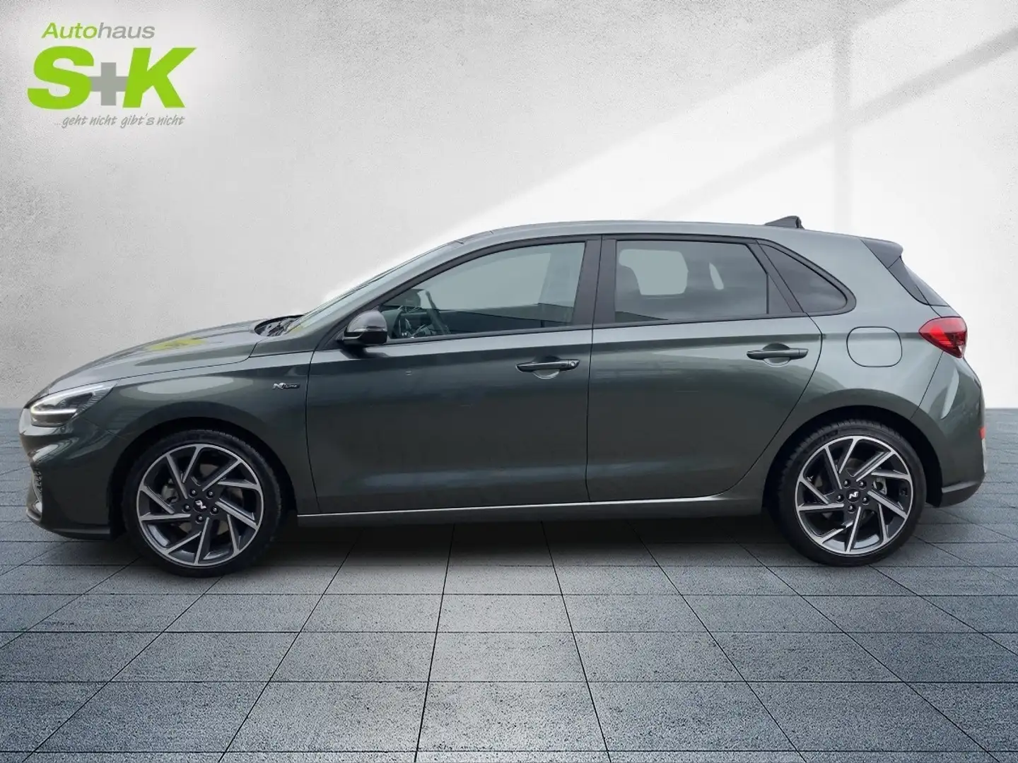 Hyundai i30 N Line Mild-Hybrid DCT *SHZ*KAMERA*KLIMA*DAB+* Grijs - 2