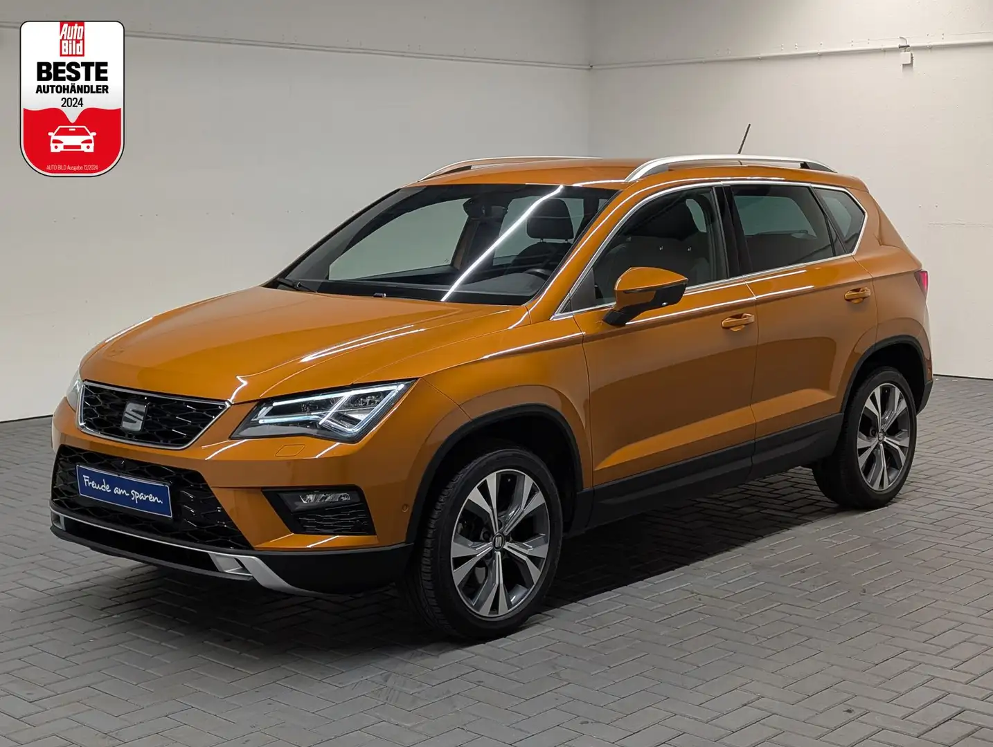 SEAT Ateca Xcellence LED/Navi/SHZ/360°/el.Heck/Kam/Ke Orange - 1