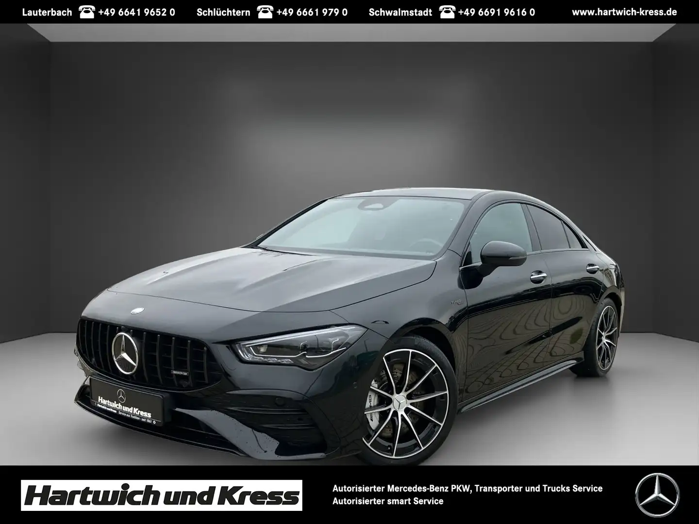 Mercedes-Benz CLA 35 AMG CLA 35 AMG 4Matic+Pano+MultibeamLED+AMG-Night+ BC Schwarz - 1