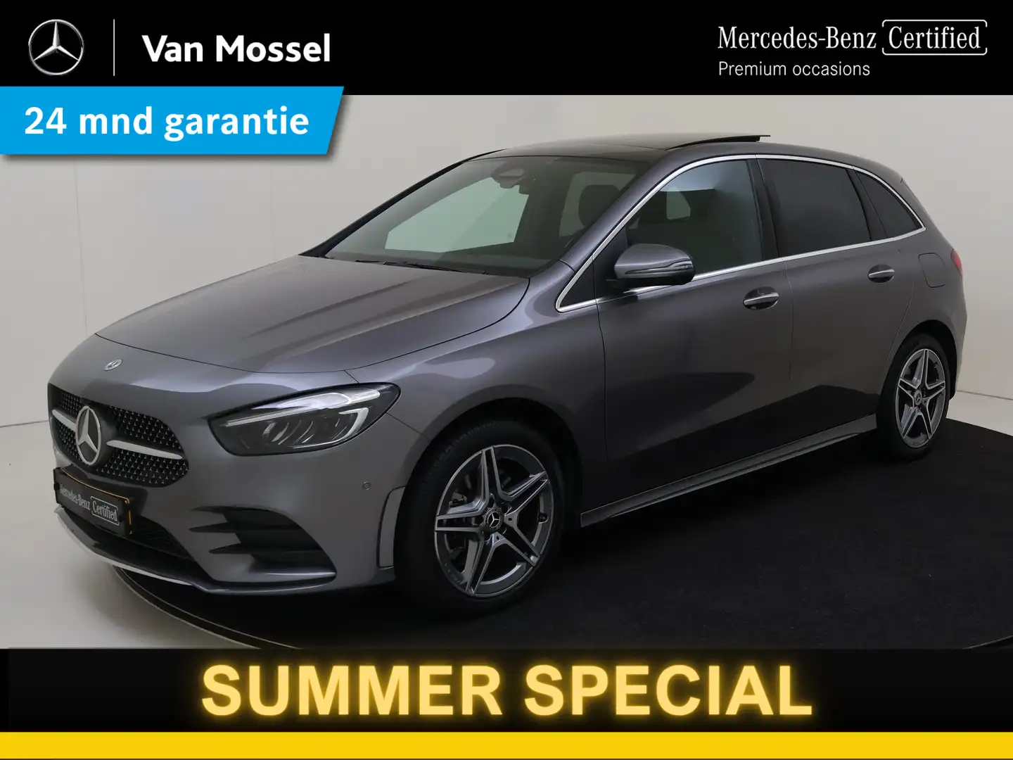 Mercedes-Benz B 250 e AMG Line / Premium/ Panoramadak/ 18 inch/ Sfeerv Grijs - 1