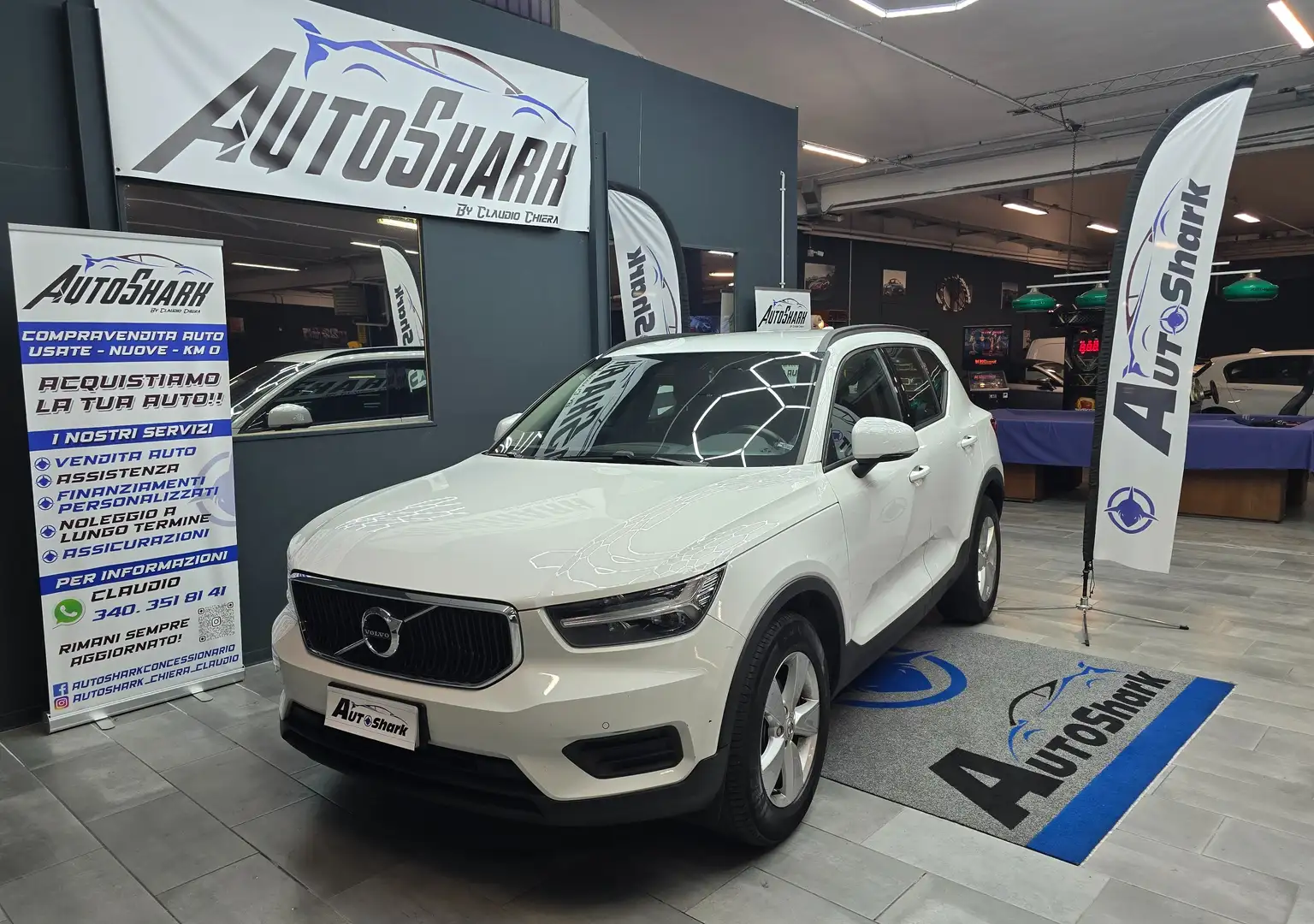 Volvo XC40 XC40 2.0 d3 Business Plus my20 + IVA Blanc - 2