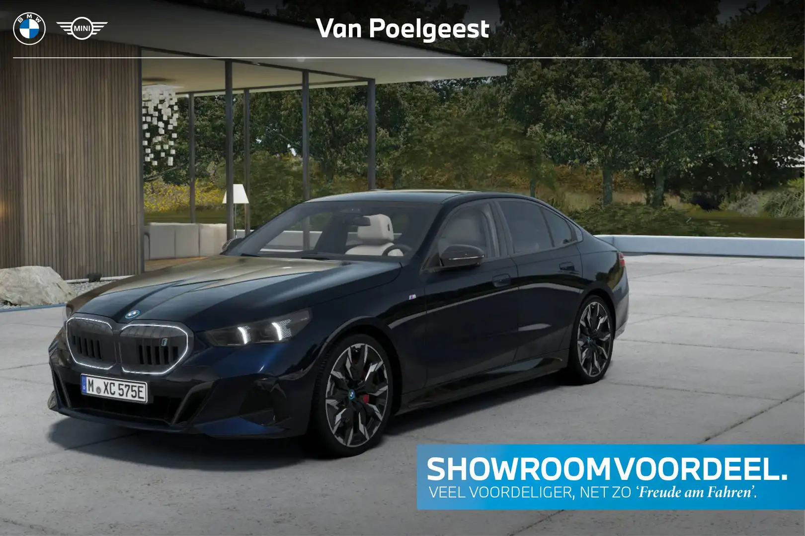 BMW i5 Sedan xDrive40 M Sportpakket Pro | Showroomvoordee Blauw - 1