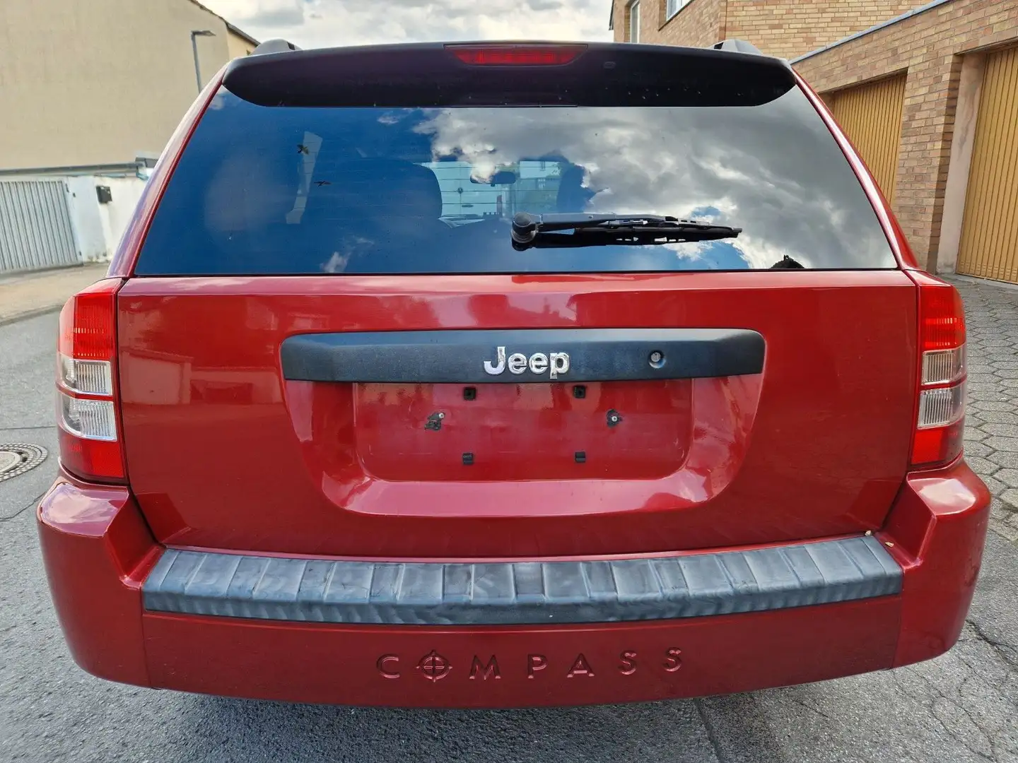 Jeep Compass Basic 2.4i/3J Garantie+TÜV+Inspkt inklsv Rot - 2
