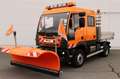 Unimog AEBI MT750 /Winterdienst/Schneepflug+Streuer Orange - thumbnail 1