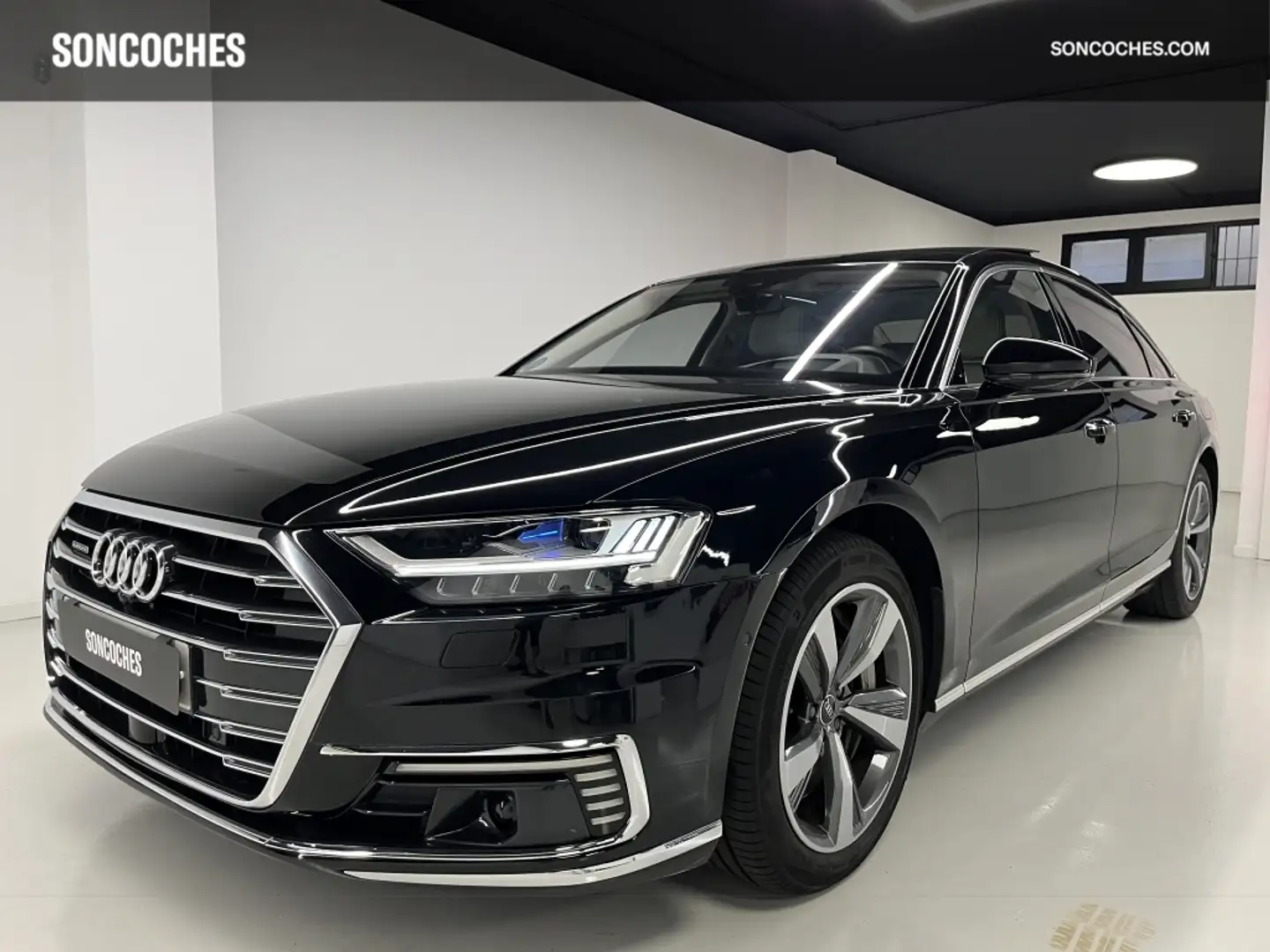 Audi A8 L 60 TFSIe quattro tiptronic 330kW Negro - 1