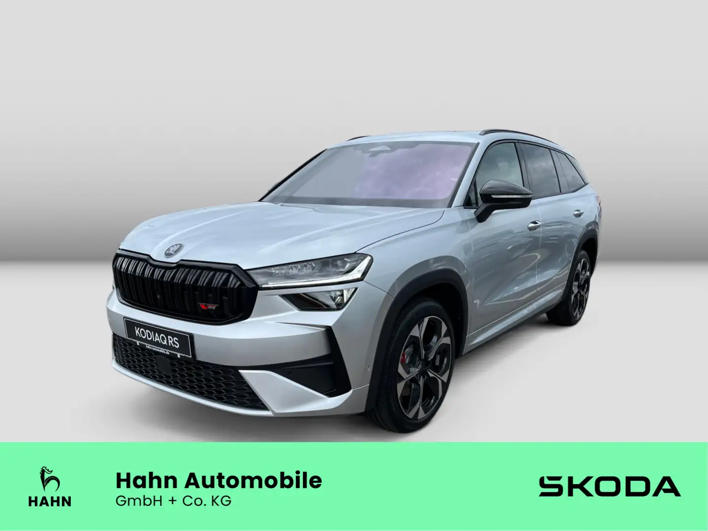 Skoda Kodiaq RS 2.0TSI DSG 4x4 Navi PanoD pACC HUD PLA Silber - 1