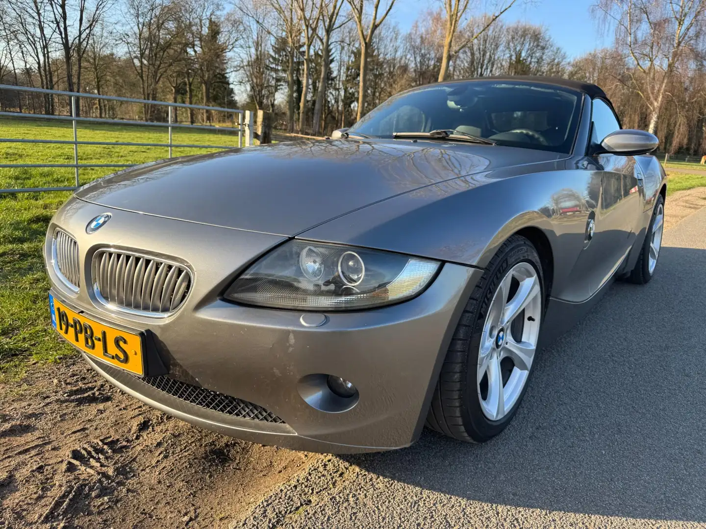 BMW Z4 Roadster 3.0i S 231PK AUTOMAAT met leder en stoelv Grau - 2