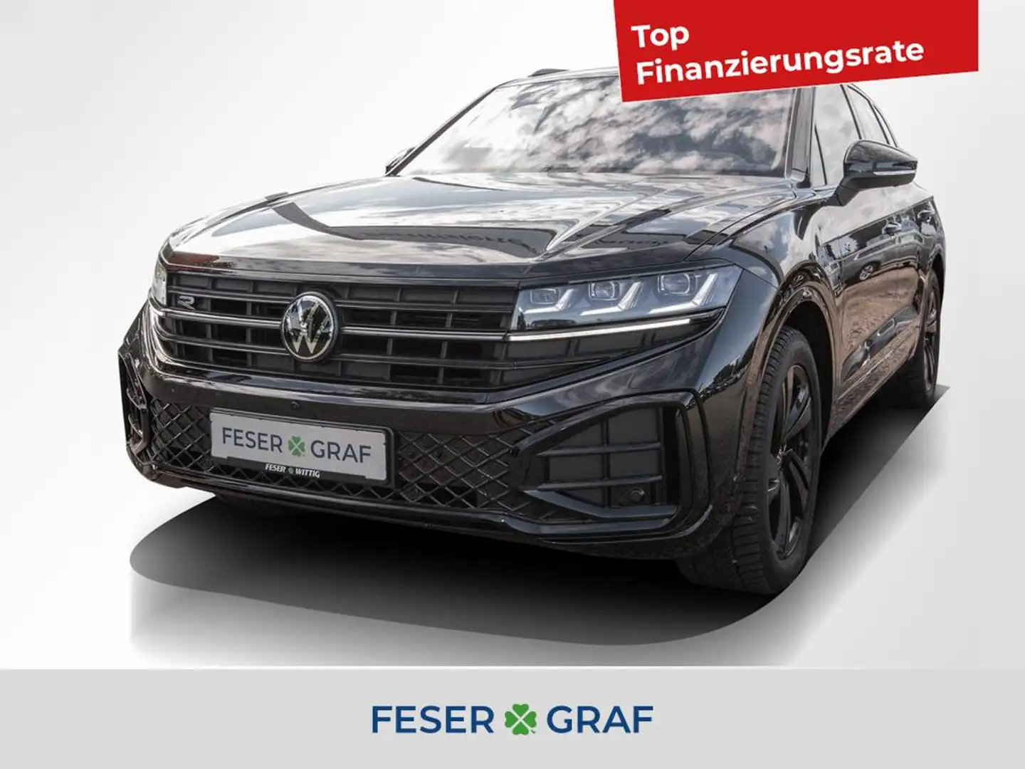 Volkswagen Touareg 3.0 TDI R-Line 4M Autom. Pano/HUD/Matrix/AreaView/ Schwarz - 1