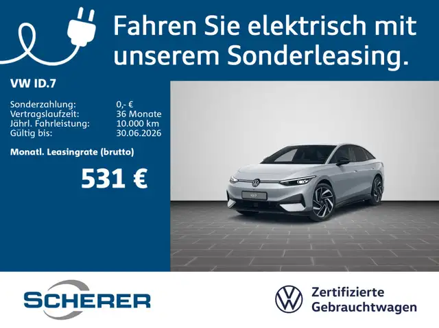 Volkswagen ID.7 Pro 210 kW DSG AHK MATRIX-LED NAVI SHZ