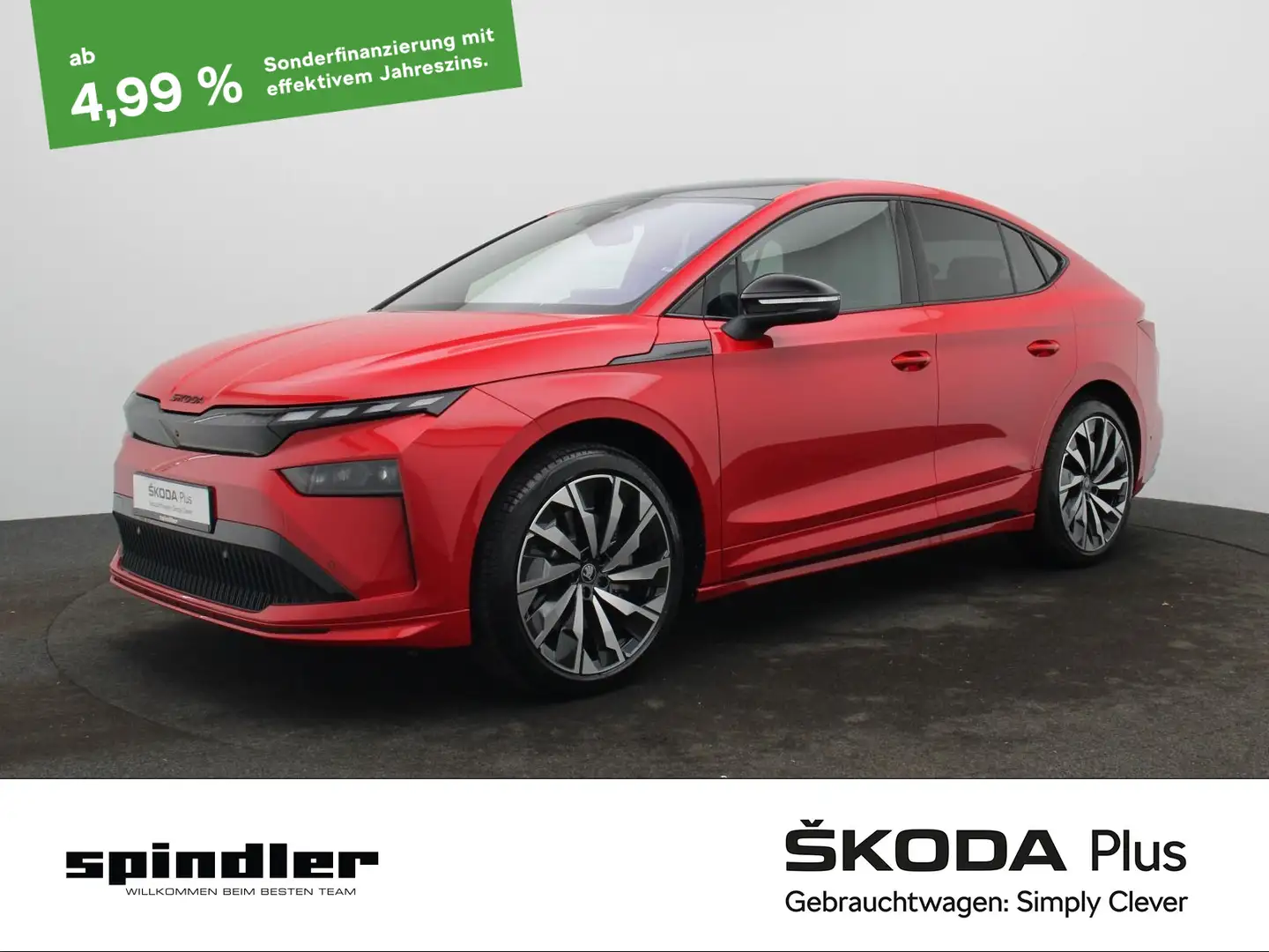 Skoda Enyaq 85 Sportline/Matrix, ACC, Pano, 360°Kamera Rot - 1