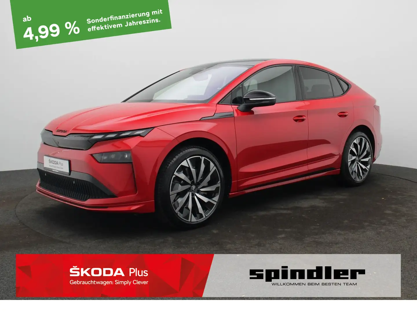 Skoda Enyaq 85 Sportline/Matrix, ACC, Pano, 360°Kamera Rot - 1