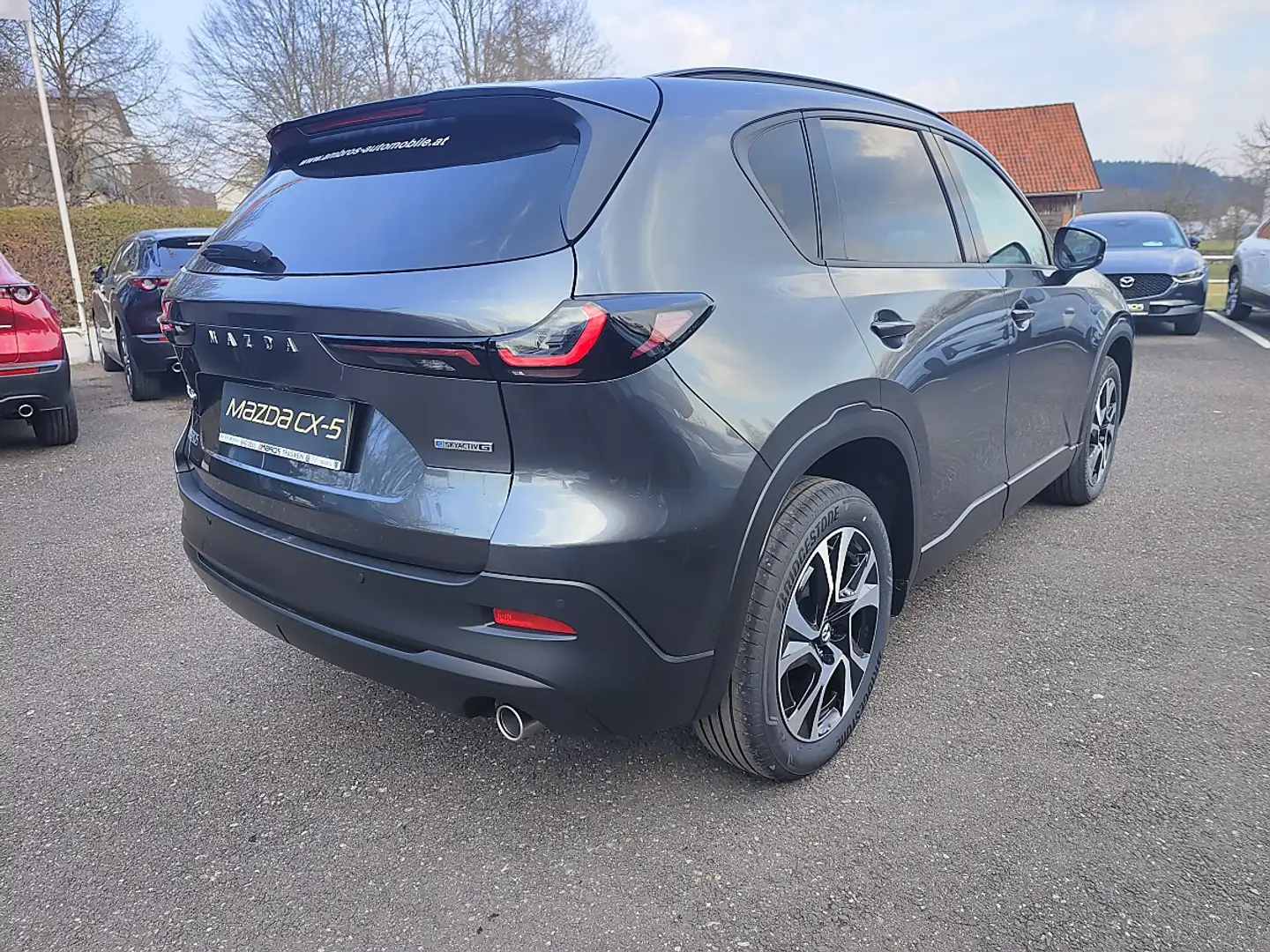 Mazda CX-5 e-Skyactiv G141 MHEV Centre-Line Automatik Grau - 2