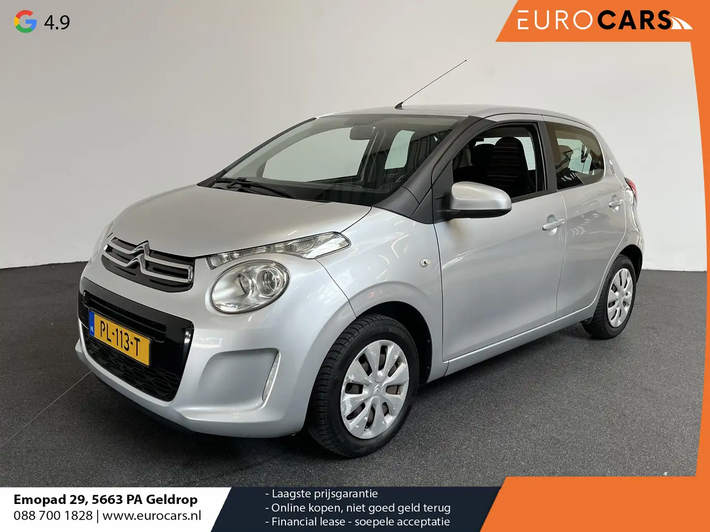 Citroen C1 1.0 e-VTi Live Cruise control 5 Deurs Elektrische Grigio - 1