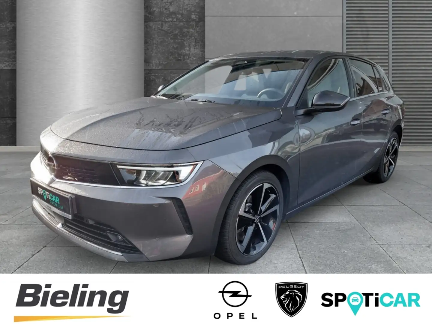 Opel Astra 1.6 Turbo PHEV, Elegance, 1.Hand, Kamera, PDC, LED Grau - 1