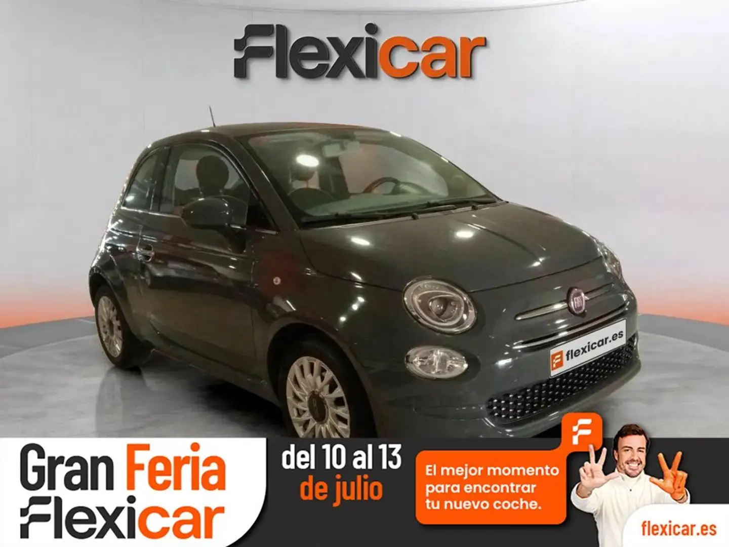 Fiat 500 Lounge 1.2 8v 51KW (69 CV) - 3P (2019) Gris - 1