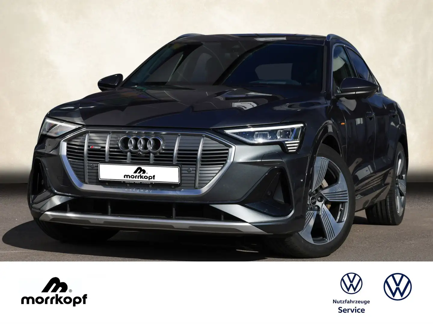 Audi e-tron Sportback 50+quattro+S line+ Sportpaket LED Сірий - 2
