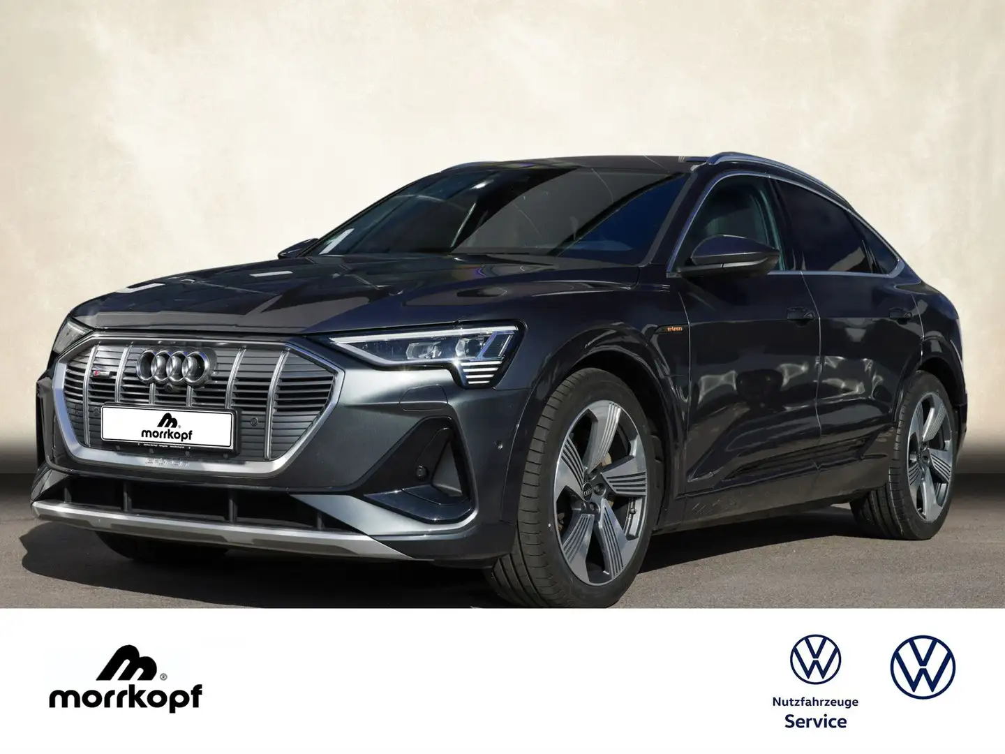Audi e-tron Sportback 50+quattro+S line+ Sportpaket LED Gris - 1
