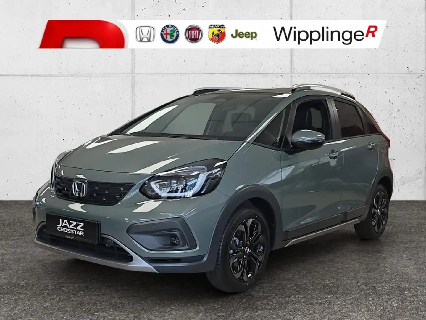 Honda Jazz 1,5 i-MMD Hybrid Crosstar Advance Aut. Grün - 1