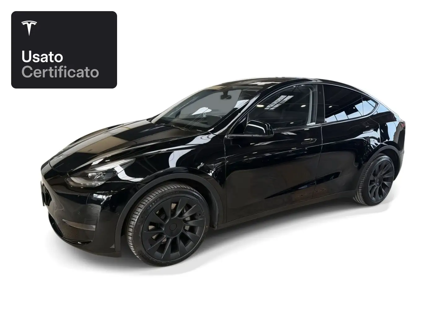 Tesla Model Y Long Range AWD Zwart - 1