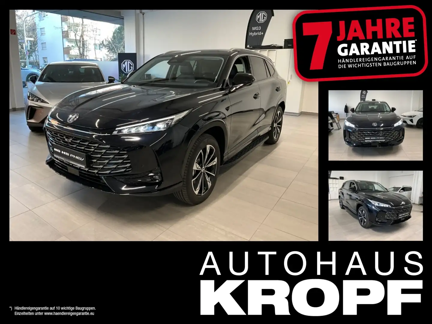 MG EHS PHEV Comfort Kamera,SHZ,PDC,NAVI,LED,ISMART Fekete - 1