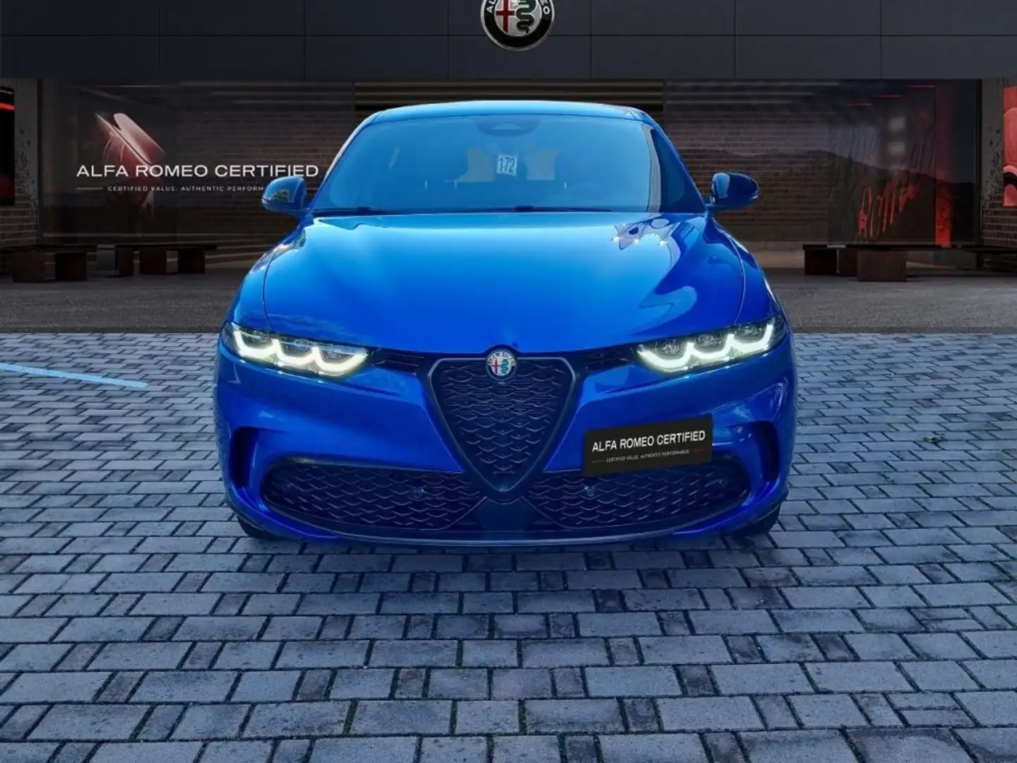 Alfa Romeo Tonale 1500 160CV HYBRID VELOCE Bleu - 2