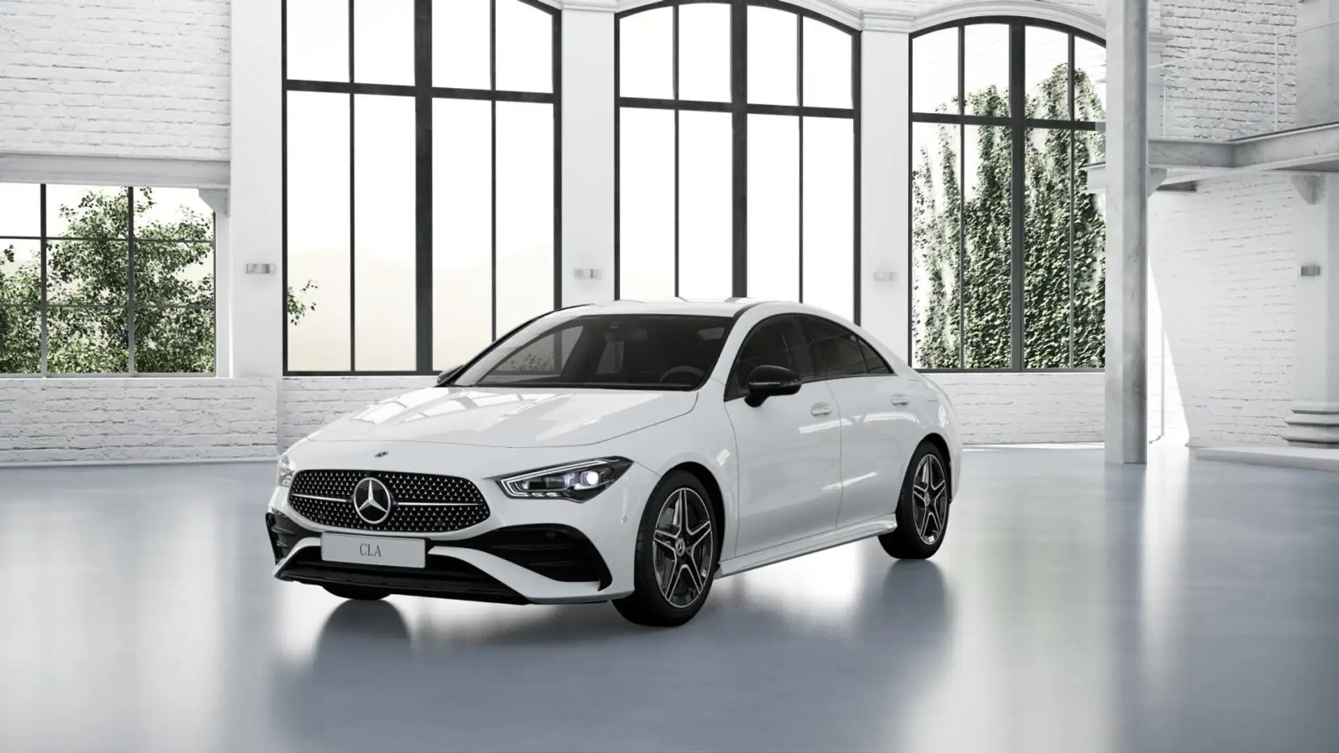 Mercedes-Benz CLA 200 Coupé AMG+Night+Distro+Multibeam+KeyGo Blanc - 1