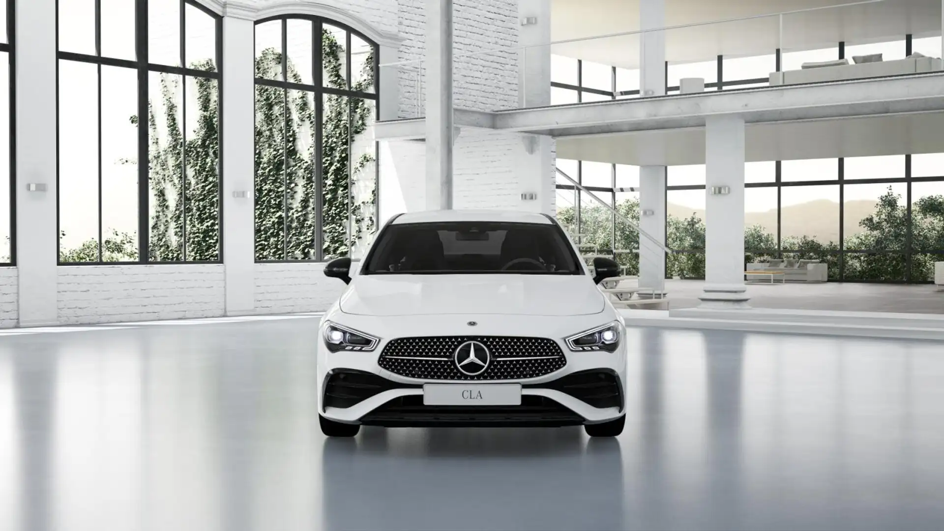 Mercedes-Benz CLA 200 Coupé AMG+Night+Distro+Multibeam+KeyGo Weiß - 2