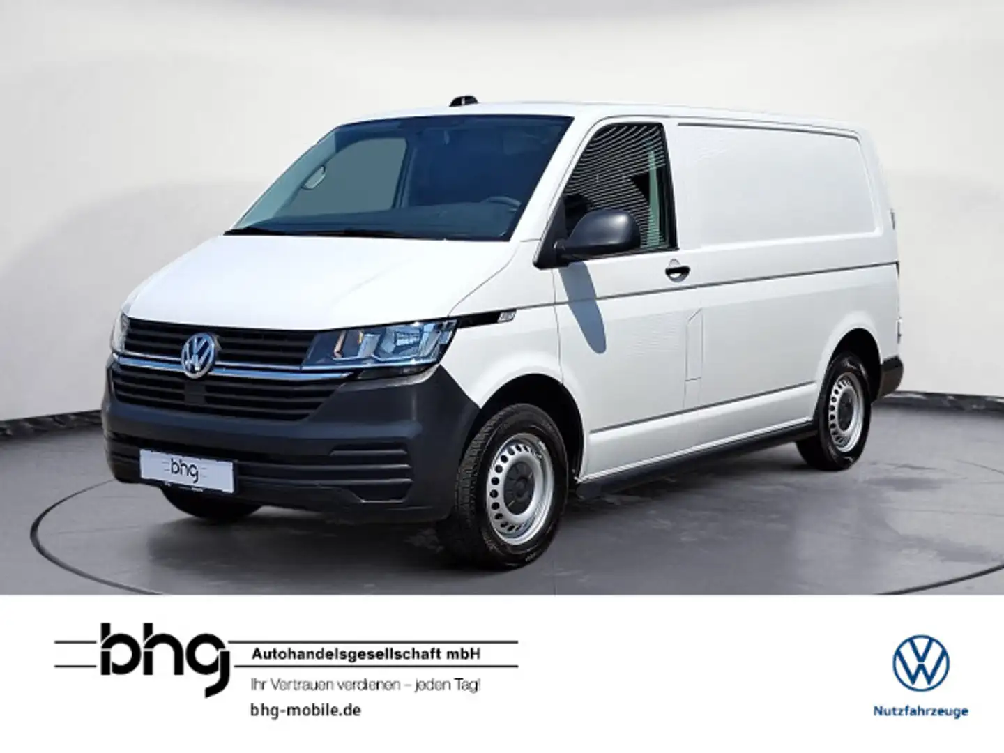 Volkswagen T6 Transporter 2.0 TDI Heckflügel Klima BT Radio Bianco - 1
