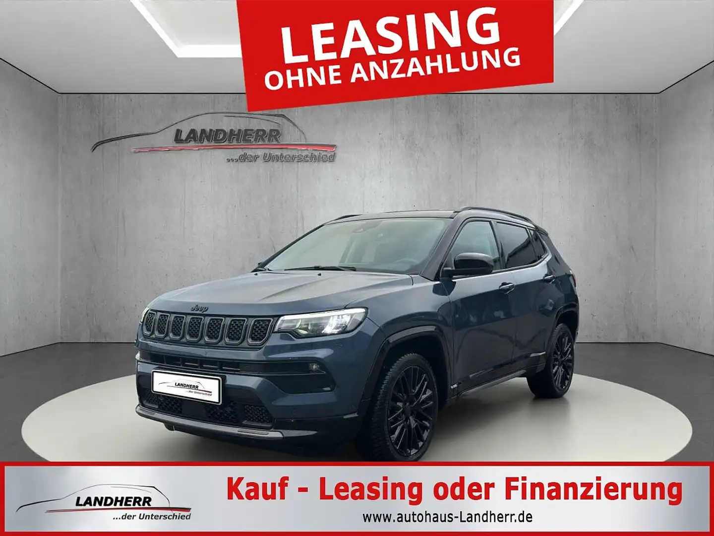 Jeep Compass E-Hybrid Rückfahrkamera//Dachreling Bleu - 1