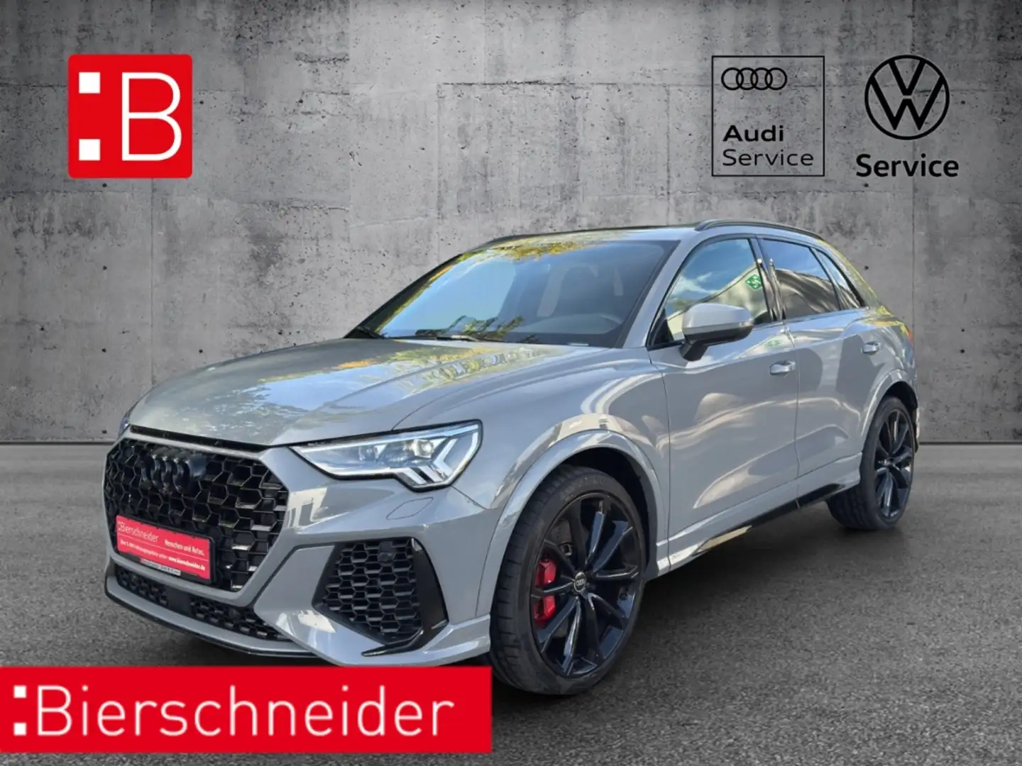 Audi RS Q3 2.5 TFSI quattro 280KM H MATRIX 21 LASER PANO UMGE Grau - 1