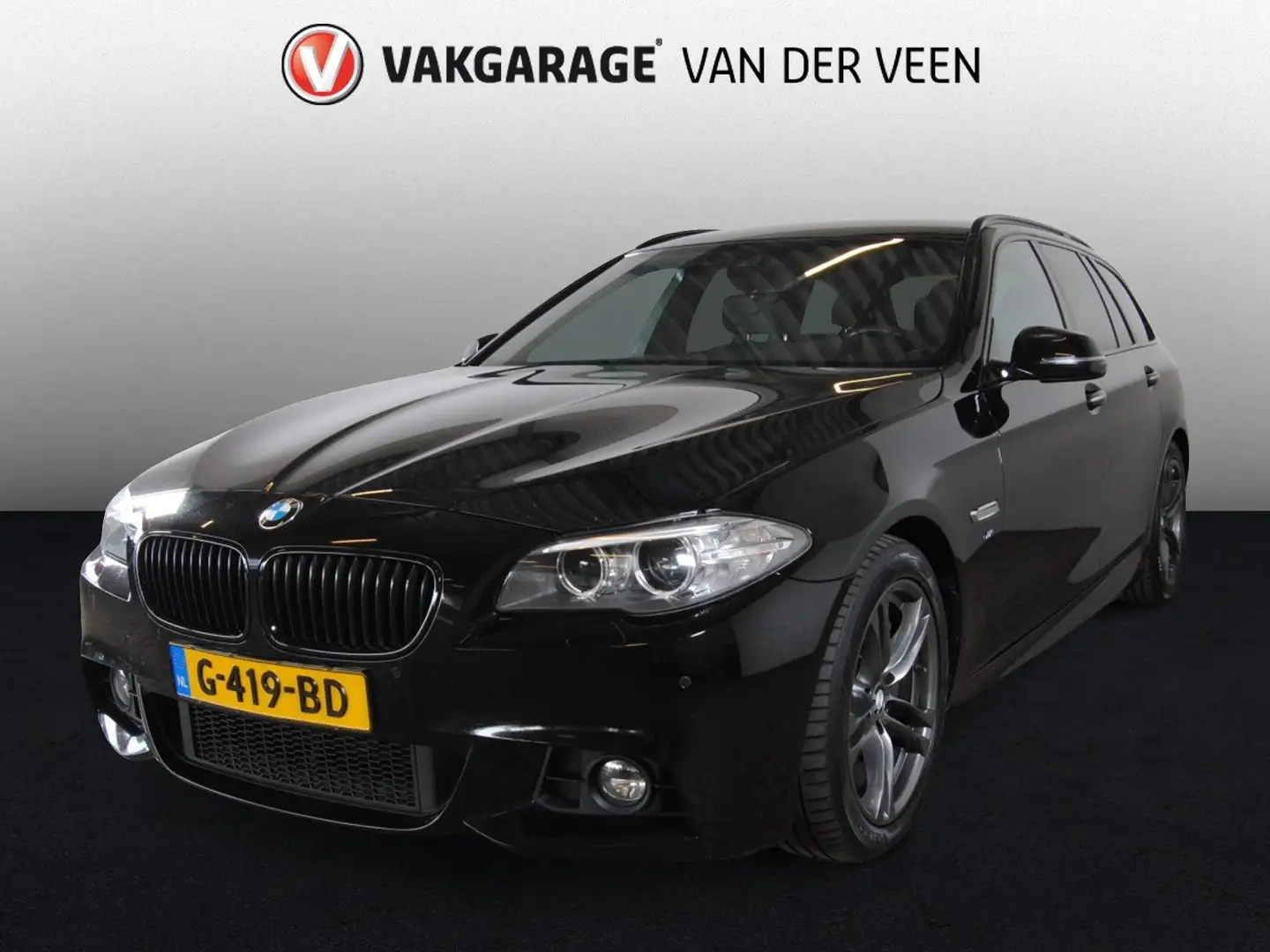 BMW 525 5-serie Touring 525d M Sport Ed. Negro - 1