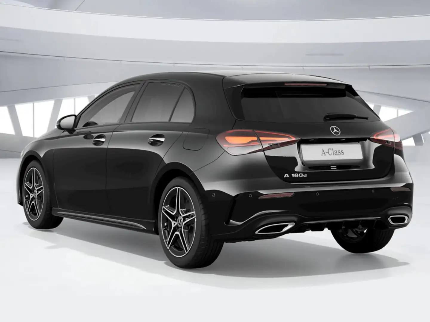 Mercedes-Benz A 180 A 180 d Advanced Plus AMG Line NIGHT-PACK Nero - 2