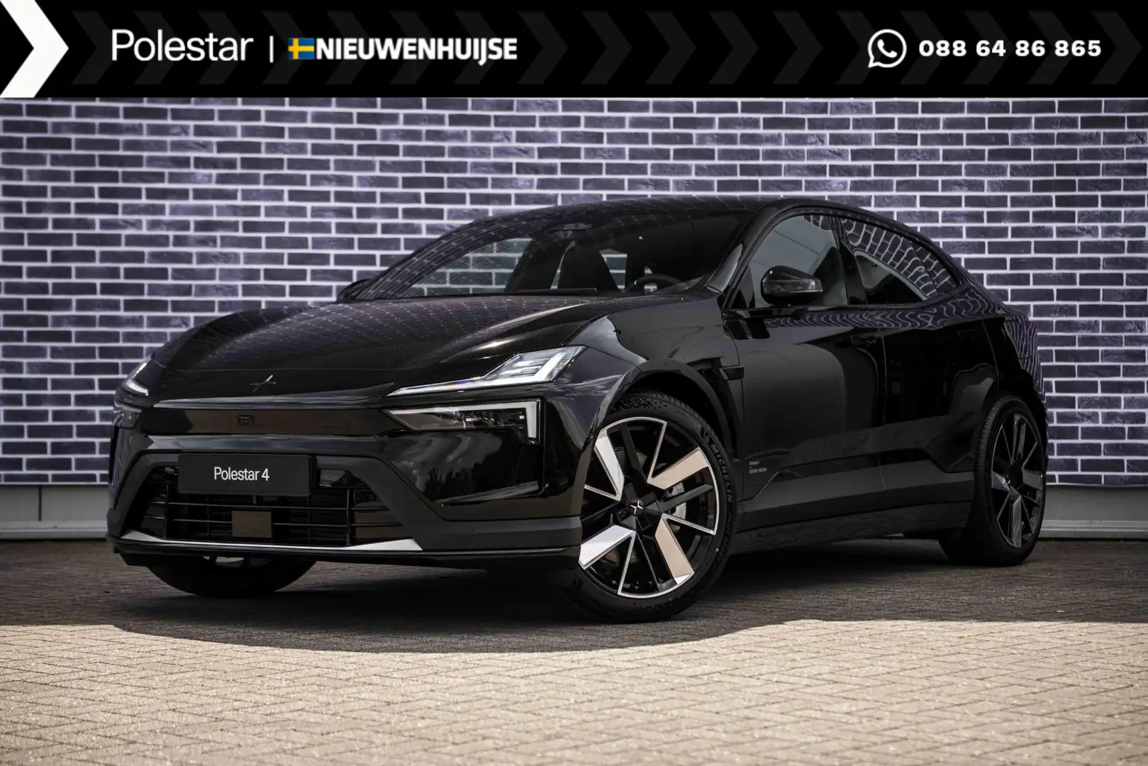 Polestar 4 Long Range Dual motor 100 kWh Pilot | Plus | 21" | Zwart - 1