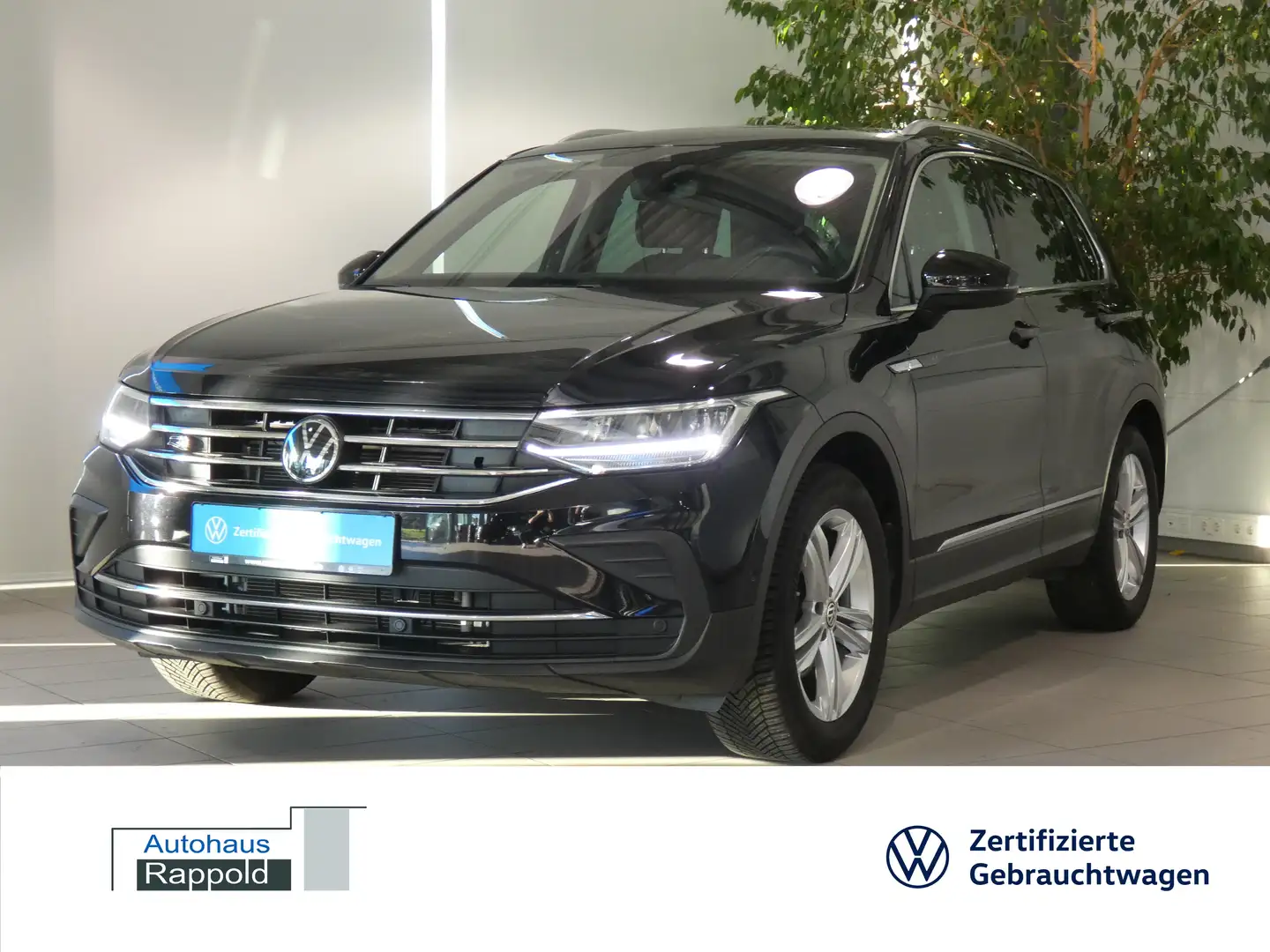 Volkswagen Tiguan 1.5 TSI Move AHK NAVI KAMERA APP SHZ TRAVEL ASSIST Schwarz - 1