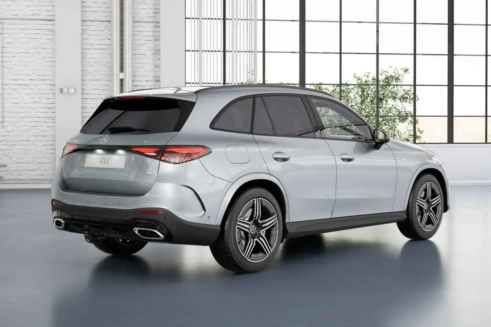 Mercedes-Benz GLC 400 GLC 400e Automaat 4MATIC Sport Edition | AMG Premi Zilver - 2
