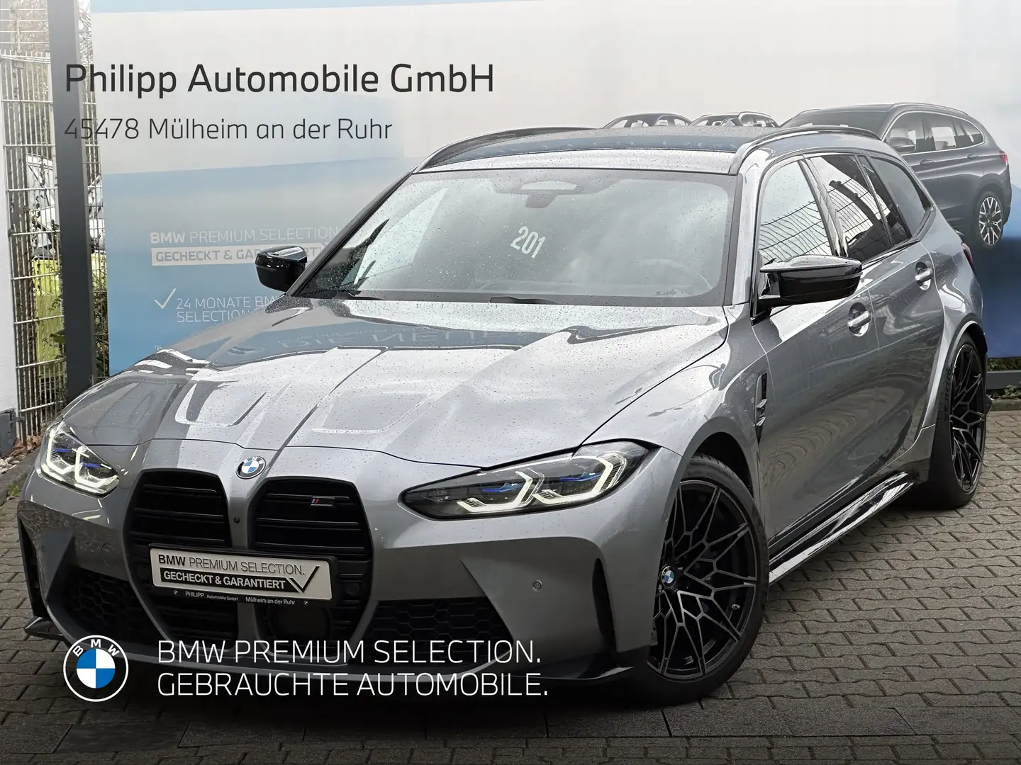 BMW M3 Competition Touring DA-Pro LASER PA-Plus h&k Gris - 2