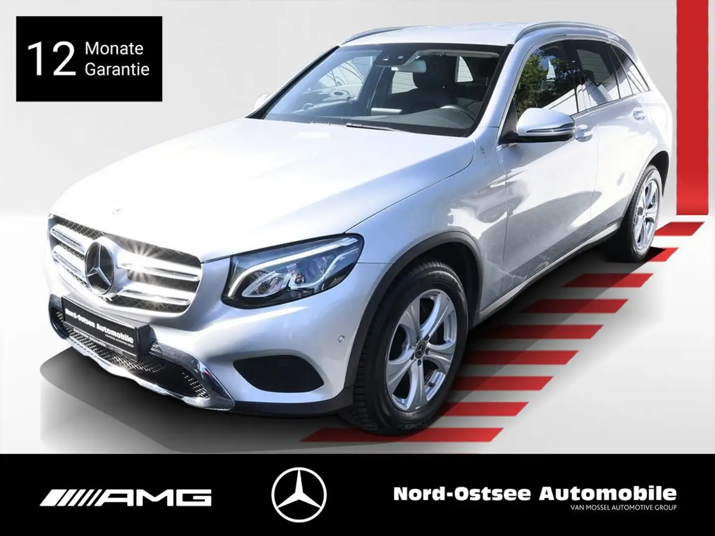 Mercedes-Benz GLC 250 d 4M EXCLUSIVE NAVI LED KAMERA SHZ PDC Zilver - 1